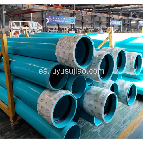 Tuberías de polietileno de alto rendimiento para suministro de agua.